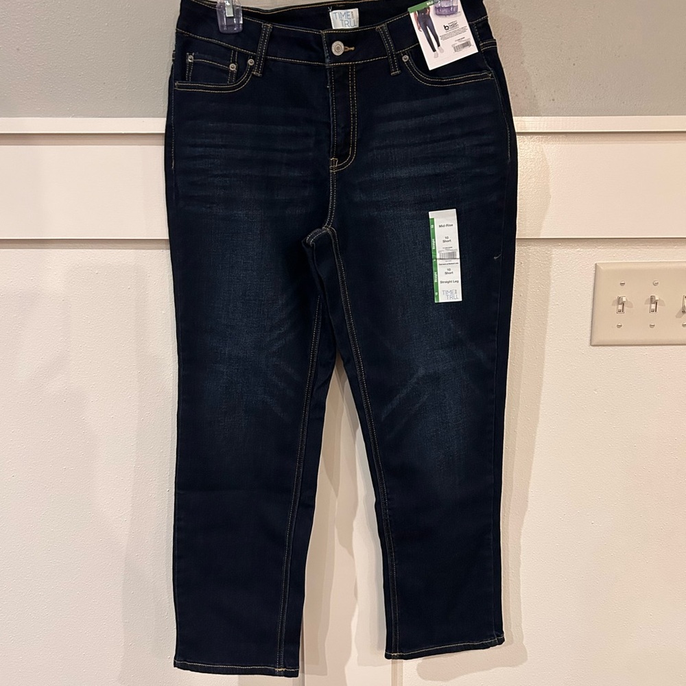 Women’s Time and Tru Dark Blue Jeans